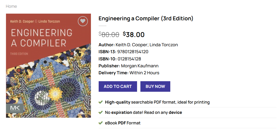 PDF) Engineering a Compiler, 3rd Edition - Morgan Kaufmann